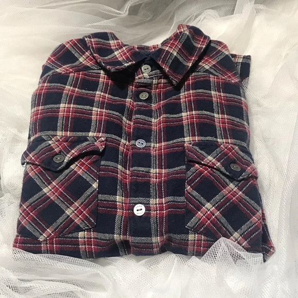 TNA | FLANNEL BUTTON UP l XS #FML130026 - Picture 5 of 11